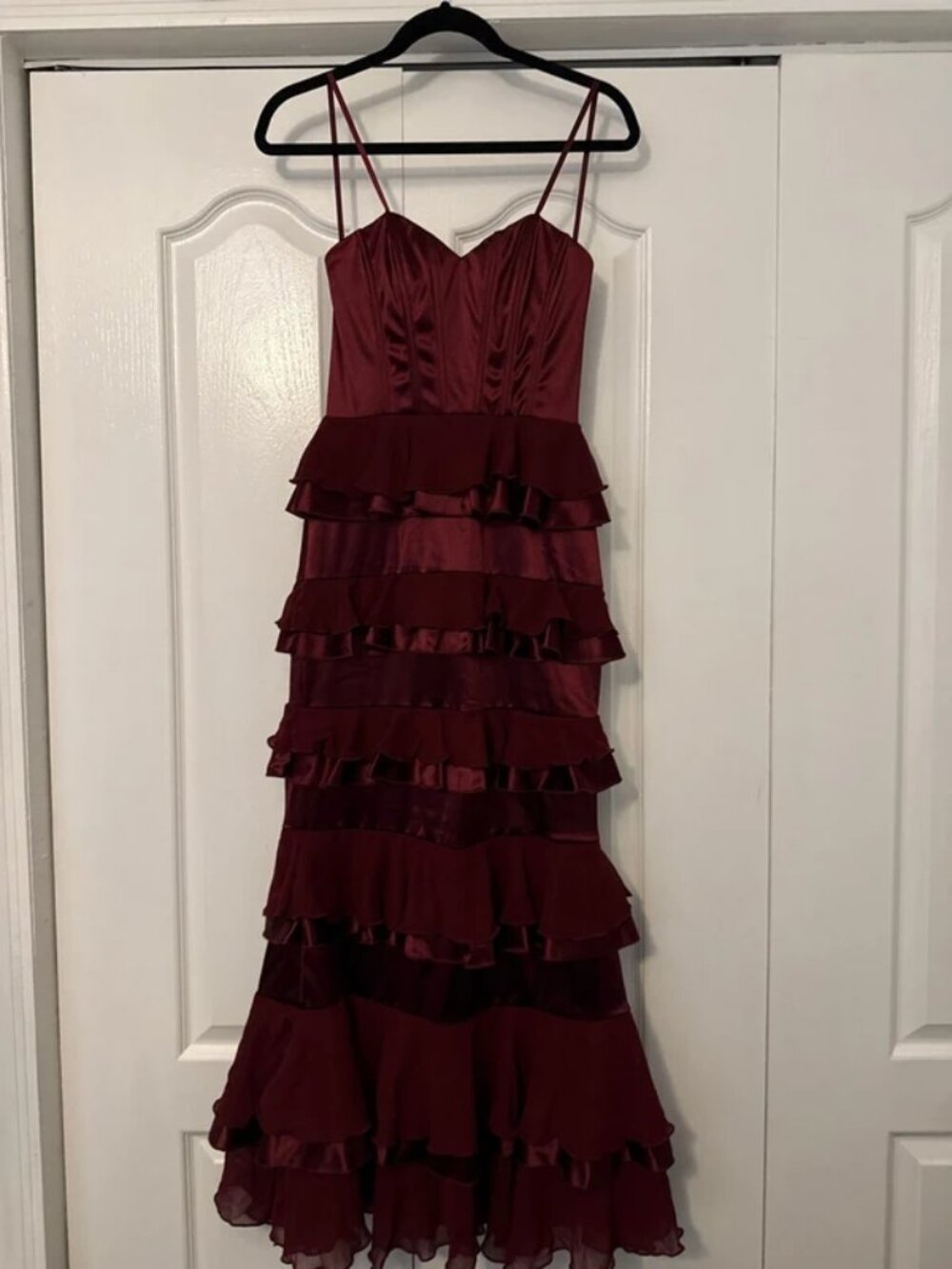 Strapless long dress
